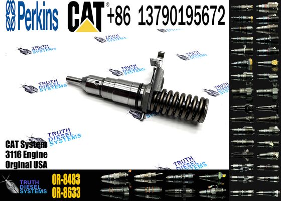Fuel Injector 127-8209 Compatible for Cat Excavator 200B 3114 Parts Made in Diesel Injector 0R-3742 7E-9585 0R-8483 4P-1734