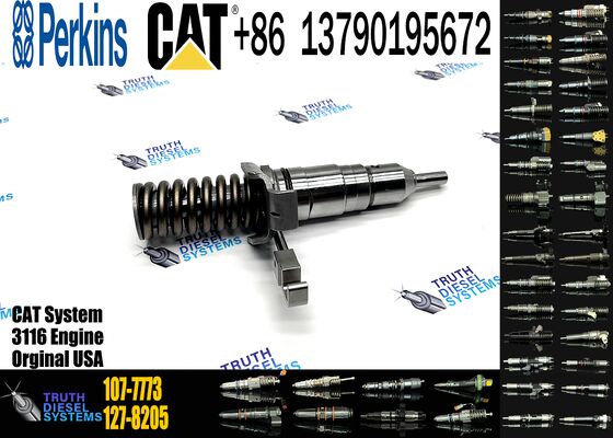 YUE CAI 3116 3114 Engine Parts Injector 107-1230 1071230 107-7732 107-7734 107-7773 Diesel Fuel Injector 1077734 1077773