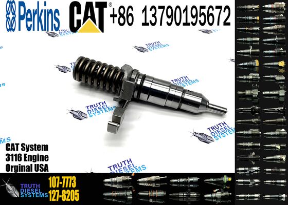 YUE CAI 3116 3114 Engine Parts Injector 107-1230 1071230 107-7732 107-7734 107-7773 Diesel Fuel Injector 1077734 1077773