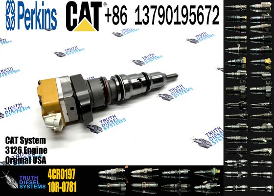 High Performance Brand New Diesel Engine Fuel Injector 4CR0197 for CAT 3126 Series Engine