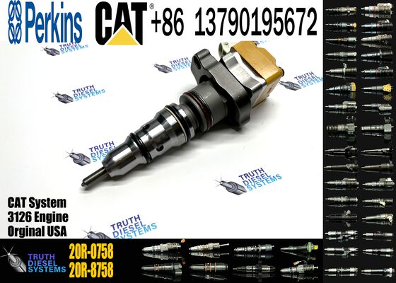 Cat Engine Parts 3126 Cat Injectors 20R-4148 20R-0758 232-1171 10R-1267 232-1183 10R-1266 for C-aterpillar Cat 3126 Injector