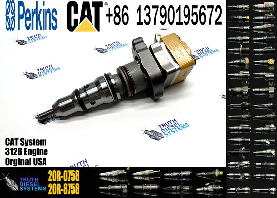 Cat Engine Parts 3126 Cat Injectors 20R-4148 20R-0758 232-1171 10R-1267 232-1183 10R-1266 for C-aterpillar Cat 3126 Injector