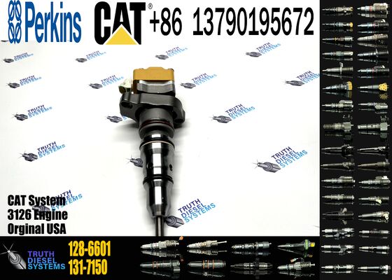 YS Common Rail Fuel Injectors 10R-0782 128-6601 178-0199 3126B 3126E for Diesel Engines E322C/E325C Excavators 6 Month Warranty