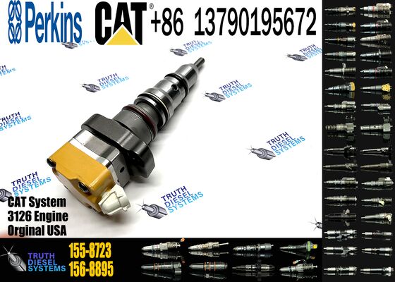 New 3126 Diesel Engine Fuel Injector 222-5972 173-4059 155-1819 155-8723 2C0273 for Excavator Parts Condition New