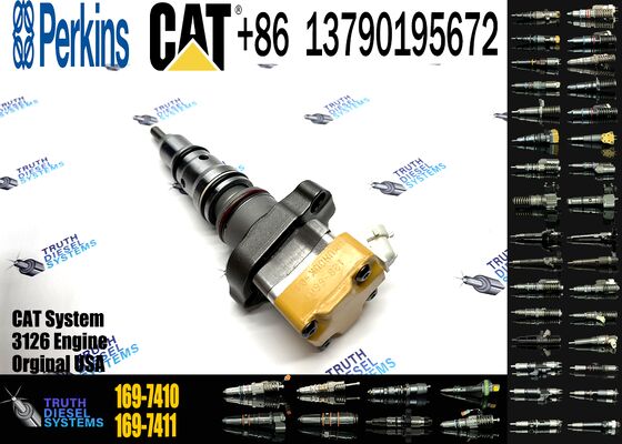 169-7410 Common Rail Diesel Fuel Injector 0R-9350 For CAT 3126B C7- 7.2 L1995-2004