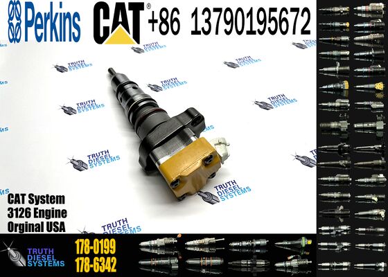 YS 3126B 3126E C7 Diesel Engine 322C Excavator Fuel Injector Nozzle 10R-0782 128-6601 198-6605 178-0199 6 Month Warranty