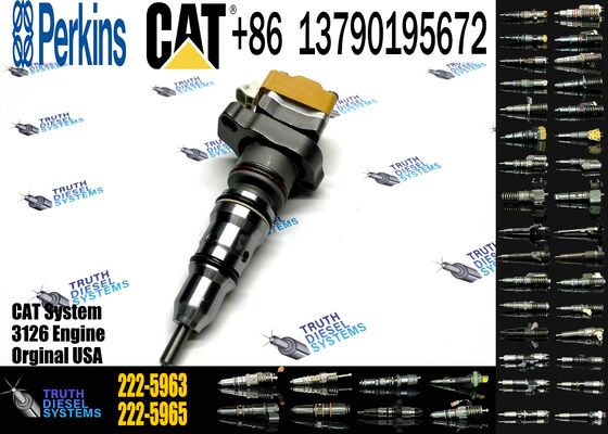 XDEP New High Quality Factory Price Common Rail Fuel Injector 222-5963 2225963 for C-aterpillar 3126 Engine