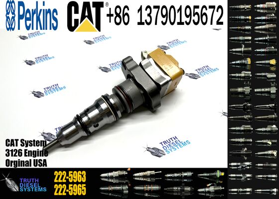 XDEP New High Quality Factory Price Common Rail Fuel Injector 222-5963 2225963 for C-aterpillar 3126 Engine
