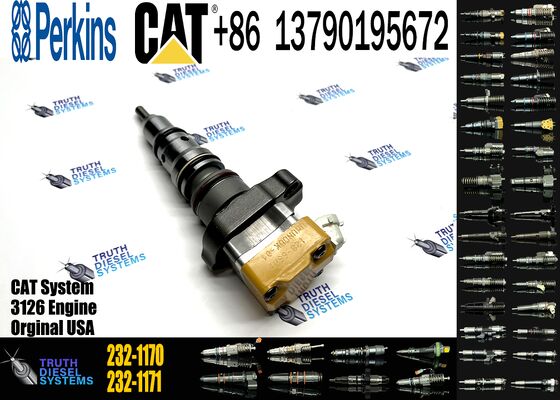 198-6877 204-2467 232-1170 232-1175 3412E Engine Diesel Fuel Injector 174-7526 174-7527