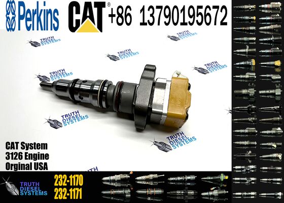 198-6877 204-2467 232-1170 232-1175 3412E Engine Diesel Fuel Injector 174-7526 174-7527