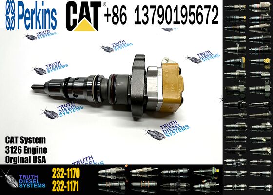 198-6877 204-2467 232-1170 232-1175 3412E Engine Diesel Fuel Injector 174-7526 174-7527