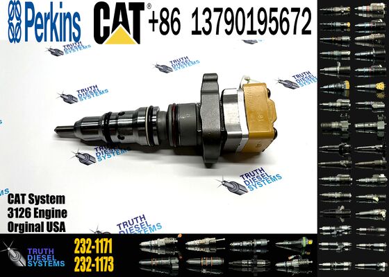 New C-aterpillar C3126 Common Rail Diesel Engine Injector Model 232-1171 111-7916 177-4753 138-8756 222-5963 222-5972 173-4059