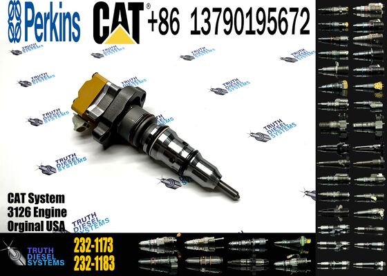 New C-aterpillar C3126 Common Rail Diesel Engine Injector 232-1173 232-1183 Injector for C-aterpillar C3126 Common Rail