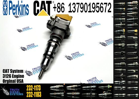 New C-aterpillar C3126 Common Rail Diesel Engine Injector 232-1173 232-1183 Injector for C-aterpillar C3126 Common Rail