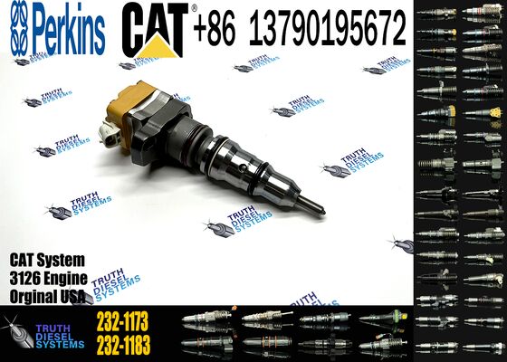 New C-aterpillar C3126 Common Rail Diesel Engine Injector 232-1173 232-1183 Injector for C-aterpillar C3126 Common Rail