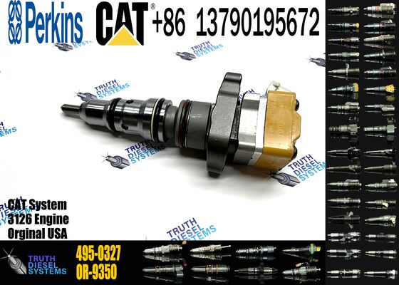 XDEP New High Quality Factory Price Common Rail Fuel Injector 495-0327 4950327 for C-aterpillar 3126 Engine