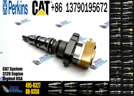 XDEP New High Quality Factory Price Common Rail Fuel Injector 495-0327 4950327 for C-aterpillar 3126 Engine