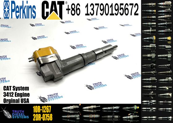 New 3412E 3408 Diesel Fuel Injector for Excavator Engine Parts 232-1171 10R-1267 232-1183 10R-1266 4CR01974