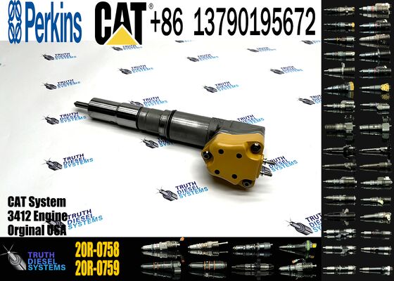 HEUI Fuel Injector 232-1175 20R-0758 10R-1265 for C-aterpillar CAT Engine 3412E 3408E Dozer D9R Quarry Truck 775D AD45