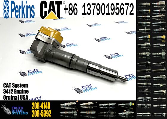 New Diesel Common Rail Fuel Injector 153-5938 20R-4148 138-8756 174-7526 20R-0758 Steel for Excavator Truck Parts Excavator Truck Parts Steel