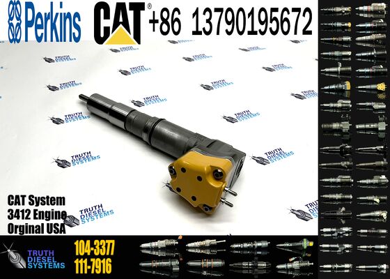 YS Fuel Injector 104-3377 174-7526 111-7916 138-8754 0R-8624 for 3408E 3412E Engine 769D 773D 775D 631E 633E 637E 651E 657E 6