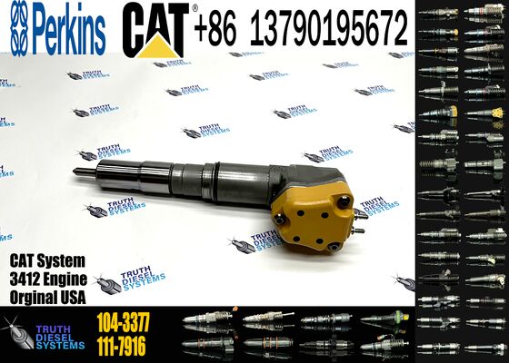 YS Fuel Injector 104-3377 174-7526 111-7916 138-8754 0R-8624 for 3408E 3412E Engine 769D 773D 775D 631E 633E 637E 651E 657E 6