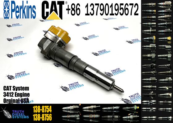 YS Fuel Injector 104-3377 174-7526 111-7916 138-8754 0R-8624 for 3408E 3412E Engine 769D 773D 775D 631E 633E 637E 651E 657E 6