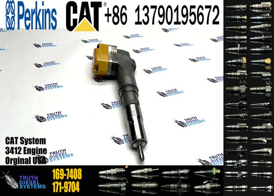 Fuel Injector 138-8756 153-5938 156-3895 169-7408 1388756 1535938 1563895 1697408 for Cater-pillar 3412 3412E EngineFFuel Injector 138-8756 153-5938 156-3895 169-7408 1388756 1535938 1563895 1697408fo