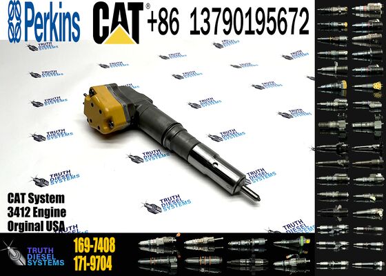 Fuel Injector 138-8756 153-5938 156-3895 169-7408 1388756 1535938 1563895 1697408 for Cater-pillar 3412 3412E EngineFFuel Injector 138-8756 153-5938 156-3895 169-7408 1388756 1535938 1563895 1697408fo