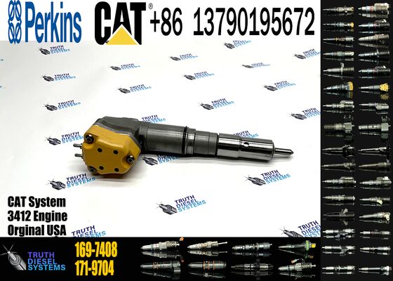Fuel Injector 138-8756 153-5938 156-3895 169-7408 1388756 1535938 1563895 1697408 for Cater-pillar 3412 3412E EngineFFuel Injector 138-8756 153-5938 156-3895 169-7408 1388756 1535938 1563895 1697408fo