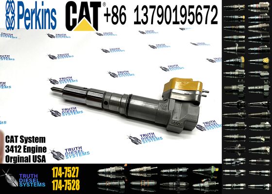 Common Rail Diesel Fuel Injector 174-7527 174-7528 20R-0759 179-6020 20R-0760 Sprayer Excavator 3412 Truck Parts New Excavator Truck Parts Steel