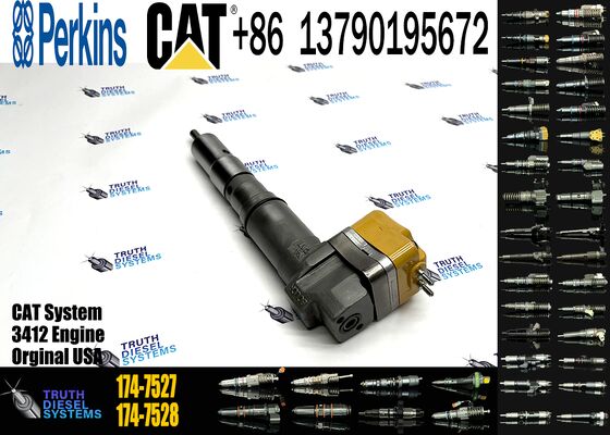Common Rail Diesel Fuel Injector 174-7527 174-7528 20R-0759 179-6020 20R-0760 Sprayer Excavator 3412 Truck Parts New Excavator Truck Parts Steel