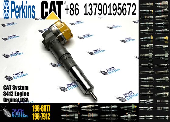 New 3412 Diesel Engine Fuel Injector 111-7916 198-4752 20R-5392 198-6877 232-1170 for Excavator Parts Condition New