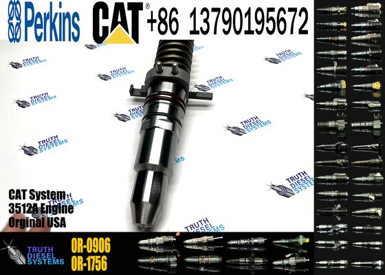 New Diesel Engine Injector for C-aterpillar C3512A Common Rail 0R-1759 7E-9983 9Y-4544 0R-3883 0R-0906 7C-4173 6I-3075 7C-9578