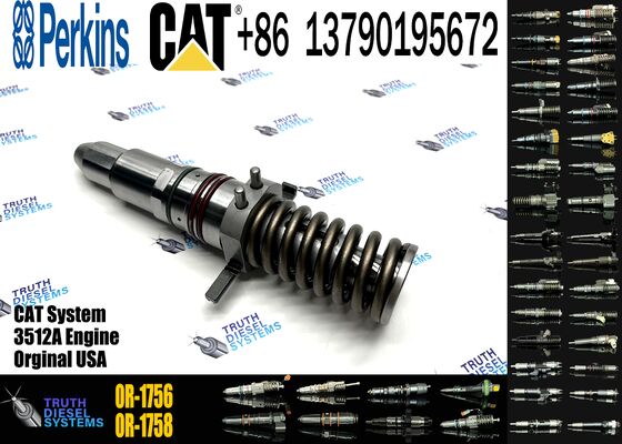 High Quality 3500A Diesel Fuel Injector 7E-3382 0R-2923 4P-9076 0R-1756 7E3382 0R2923 4P9076 0R1756
