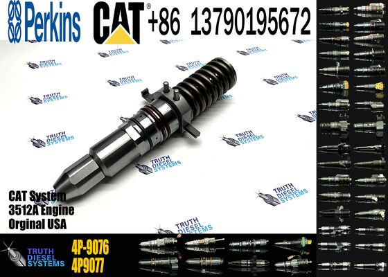 4P9076 Fuel Injector 4P-9076 for 3500A Engine SR4B SR4 Generator 3512 3516 3508 Industrial Marine Engine 789 Truck 4P9076