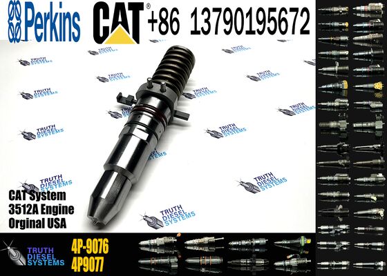 4P9076 Fuel Injector 4P-9076 for 3500A Engine SR4B SR4 Generator 3512 3516 3508 Industrial Marine Engine 789 Truck 4P9076