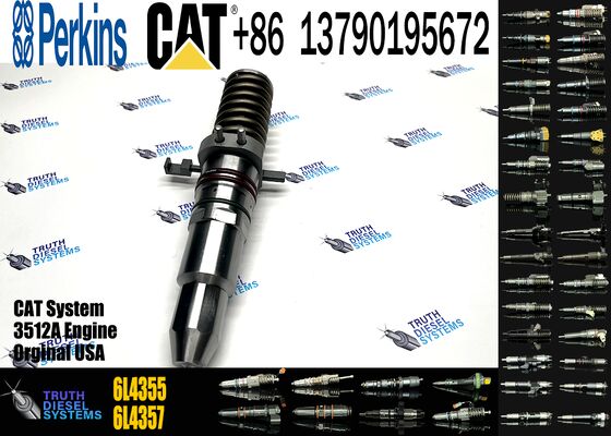 Hot Sale Reliable Fuel Injector Assembly 6L4355 for CAT Engine 3512A Series Matching Diesel