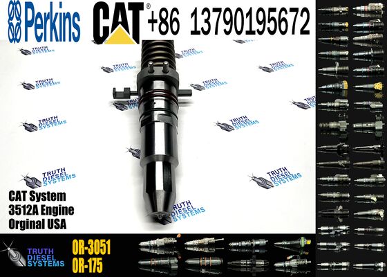 New C-aterpillar C3512A Common Rail Diesel Engine Injector Model 10R-1252 OR-3051 7E-9983 9Y-4544 0R-3883 0R-0906