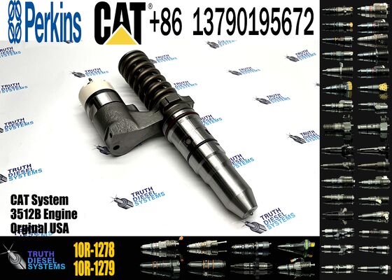 AUTOJIA 3508B/3512B/3516B High Quality Injector Excavator Engine Injectors 250-1304 10R-1278