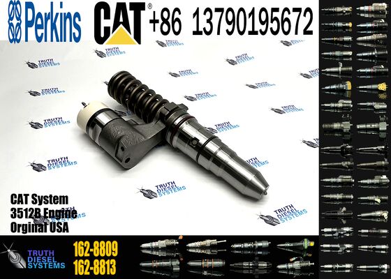Fuel Injector 162-8809 1628809 Diesel Engine Fuel Injector 10R-6162 10R6162 for CAT C15 C18 C13 C32 3406E 3512B