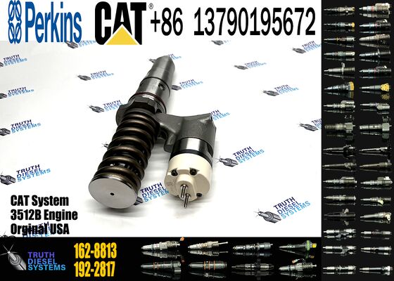 JELXEL Excavator Parts Suppliers 3512B Fuel Injector 1628813 162-8813 386-1752 3920200 392-0200 for 3512B Engine