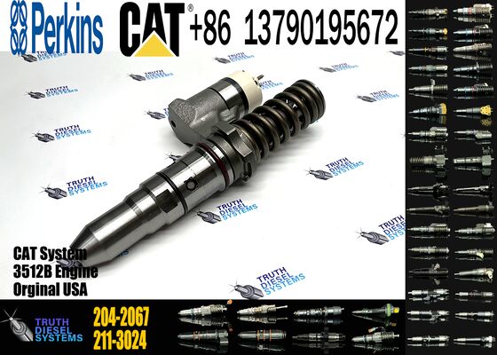 Diesel Injector diesel Common Rail Fuel Injector 2042067 204-2067 for Cat-erpillar 3152B Cat 3152B Engine
