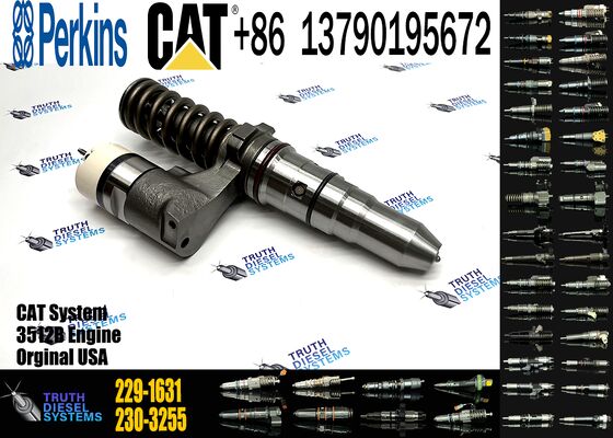 Fuel Injector 229-1631 Common Rail Fuel Injector for CAT 3508B 3512B 3516B C-aterpillar Excavator Dozer Diesel Engine Parts
