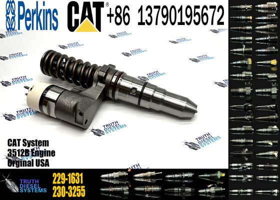 Fuel Injector 229-1631 Common Rail Fuel Injector for CAT 3508B 3512B 3516B C-aterpillar Excavator Dozer Diesel Engine Parts