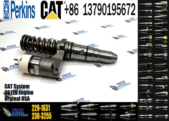 Fuel Injector 229-1631 Common Rail Fuel Injector for CAT 3508B 3512B 3516B C-aterpillar Excavator Dozer Diesel Engine Parts