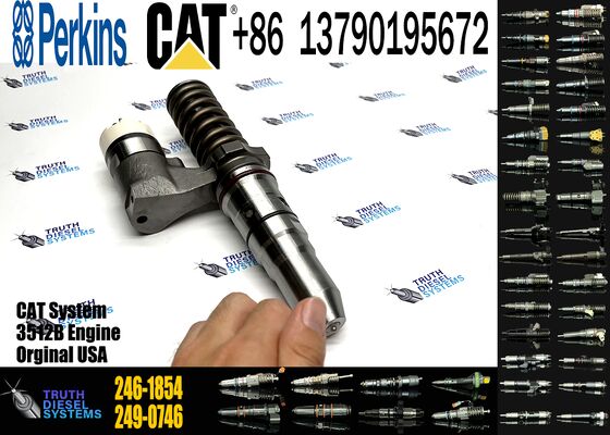 AUTOJIA 3508C 3512C High Quality Injector Excavator Engine Injectors 246-1854 10R-7238