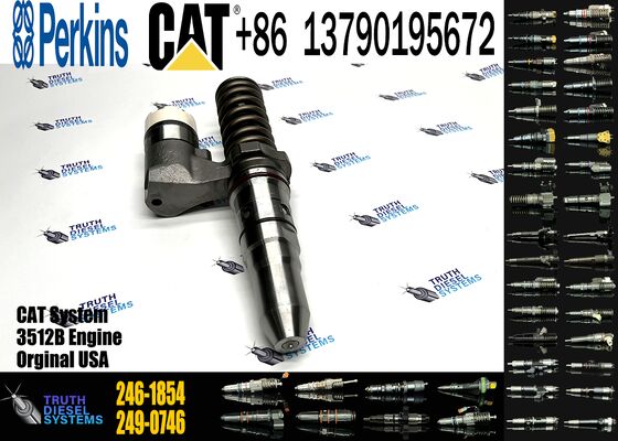 AUTOJIA 3508C 3512C High Quality Injector Excavator Engine Injectors 246-1854 10R-7238