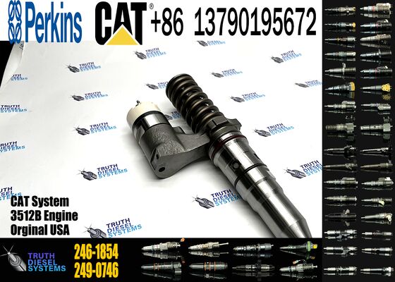 AUTOJIA 3508C 3512C High Quality Injector Excavator Engine Injectors 246-1854 10R-7238