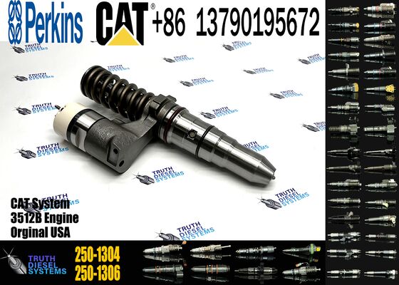 AUTOJIA 3508B/3512B/3516B High Quality Injector Excavator Engine Injectors 250-1304 10R-1278